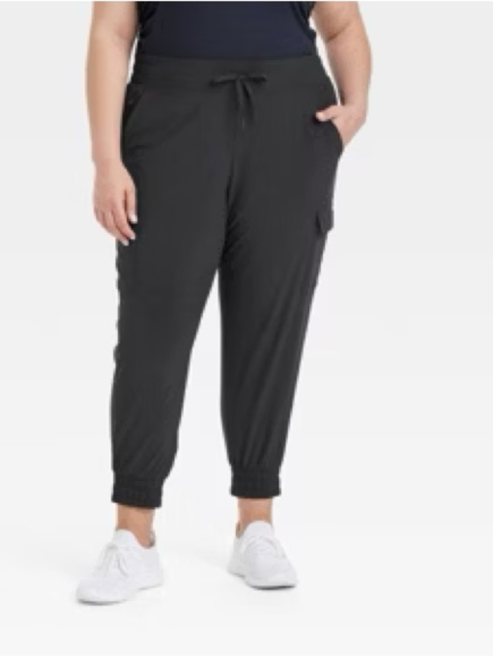 all in motion OLIVE GREEN Plus-Size Jogger Pants with Drawstring XXL